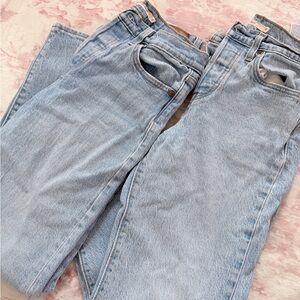 Levi's Light Blue Straight Leg Jeans
